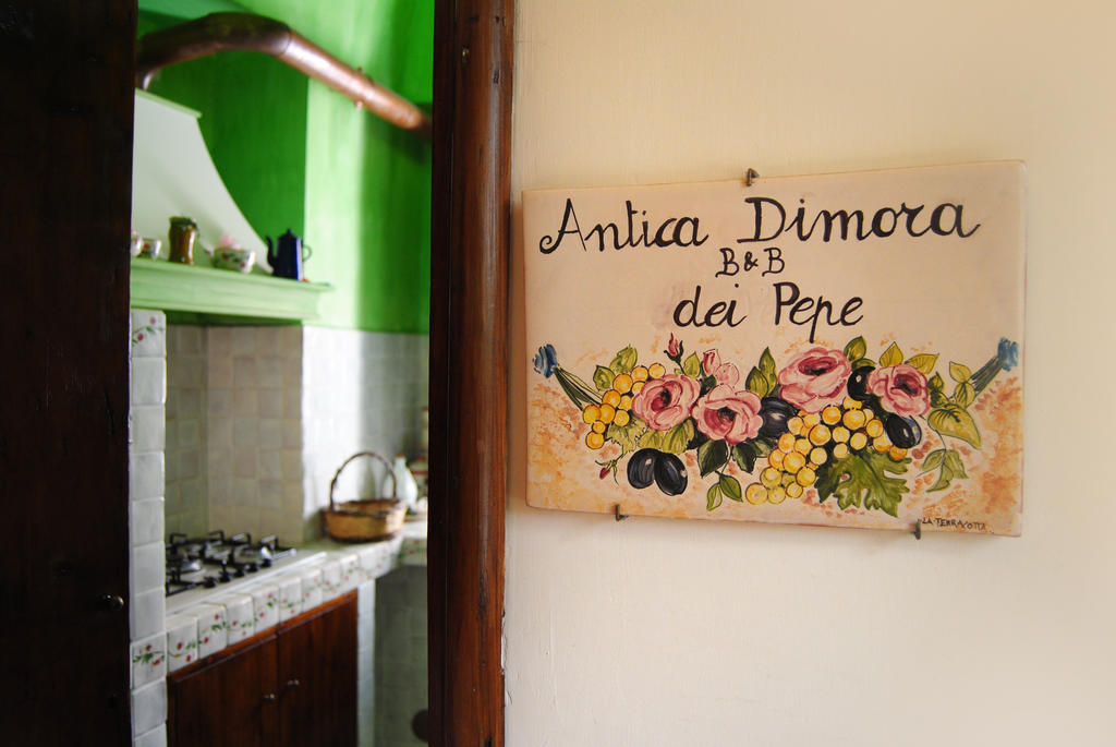 サルヴェ Anticadimora Dei Pepe Bed & Breakfast エクステリア 写真